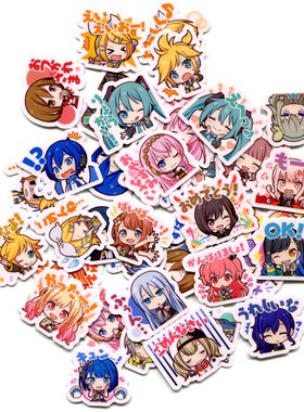 Project Sekai 世界计划多彩舞台 自制手帐手机防水动漫贴纸
