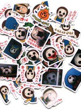 SHO CHAN DOLL 02 自制手帐装饰可爱防水防晒贴纸 40张 Z 1081