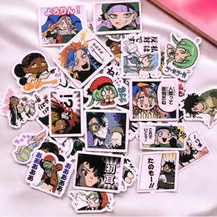 魔男伊奇 Ichi the Witch 40枚 自制手帐手机防水水杯头盔贴纸