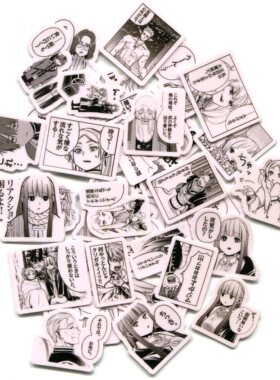 葬送的芙莉莲 FRIEREN  自制手帐手机电脑相册防水水杯头盔贴纸