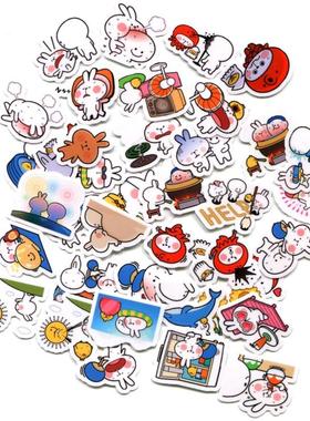 Line表情贴纸 Spoiled Rabbit 系列20 自制手帐贴纸 40张 Z 533