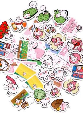 Line表情贴纸 Spoiled Rabbit  系列14 自制手帐贴纸 40枚 Z 492