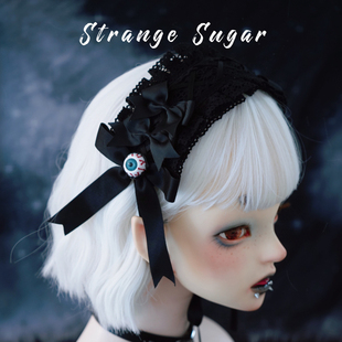 怪糖饰物集原创手工bnt波奈特发带眼球暗黑万圣节哥特lolita