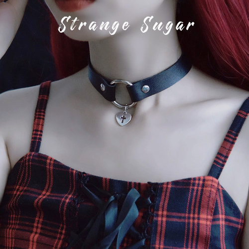 choker原创手工暗黑十字项圈