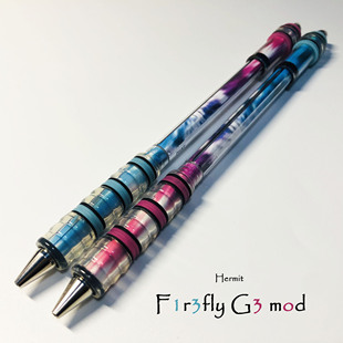 安爷笔铺 F1r3fly g3 mod 转笔专用笔 高颜值 经典原型 送收纳管