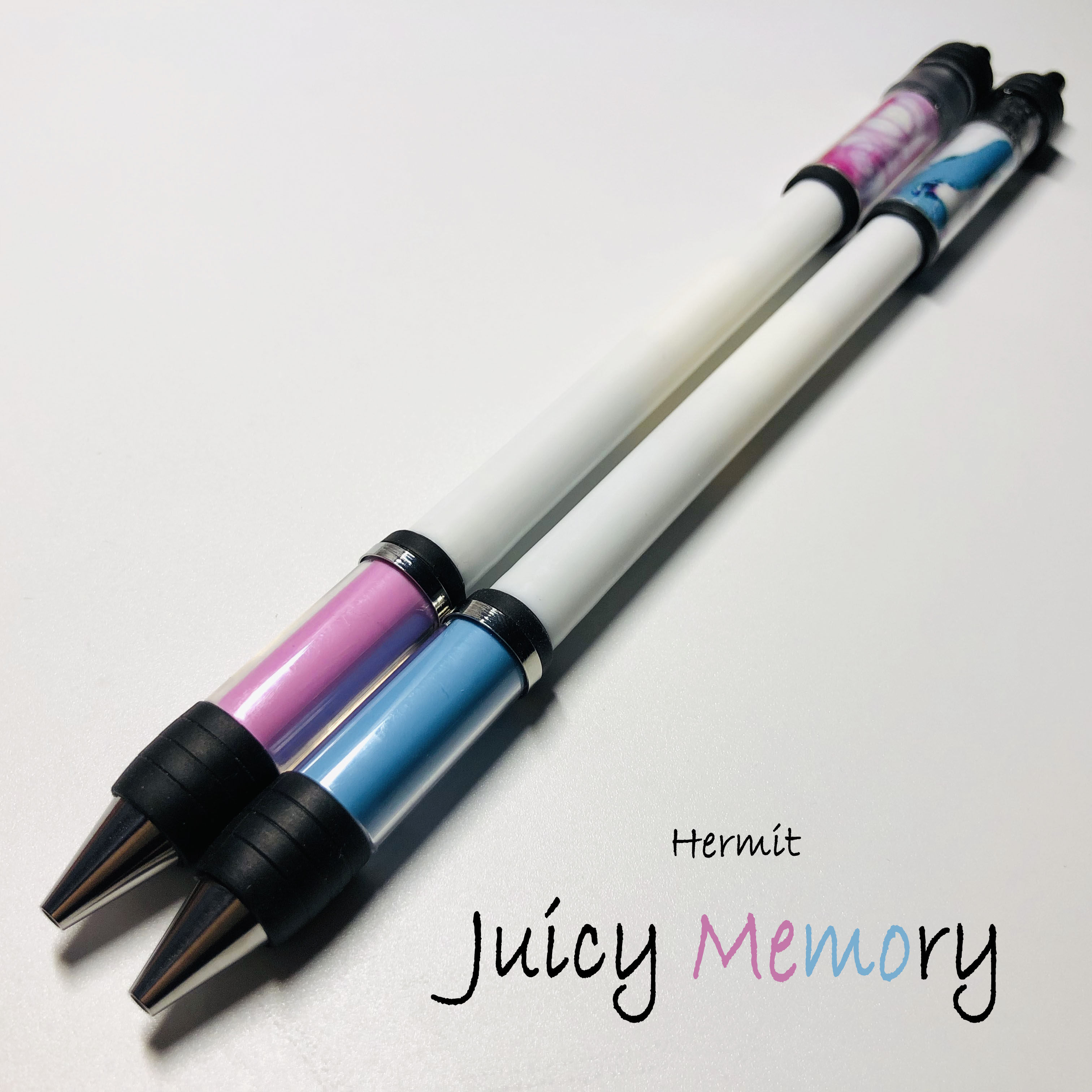 安爷笔铺 Juicy memory店长原创可写转笔按动出芯中性笔