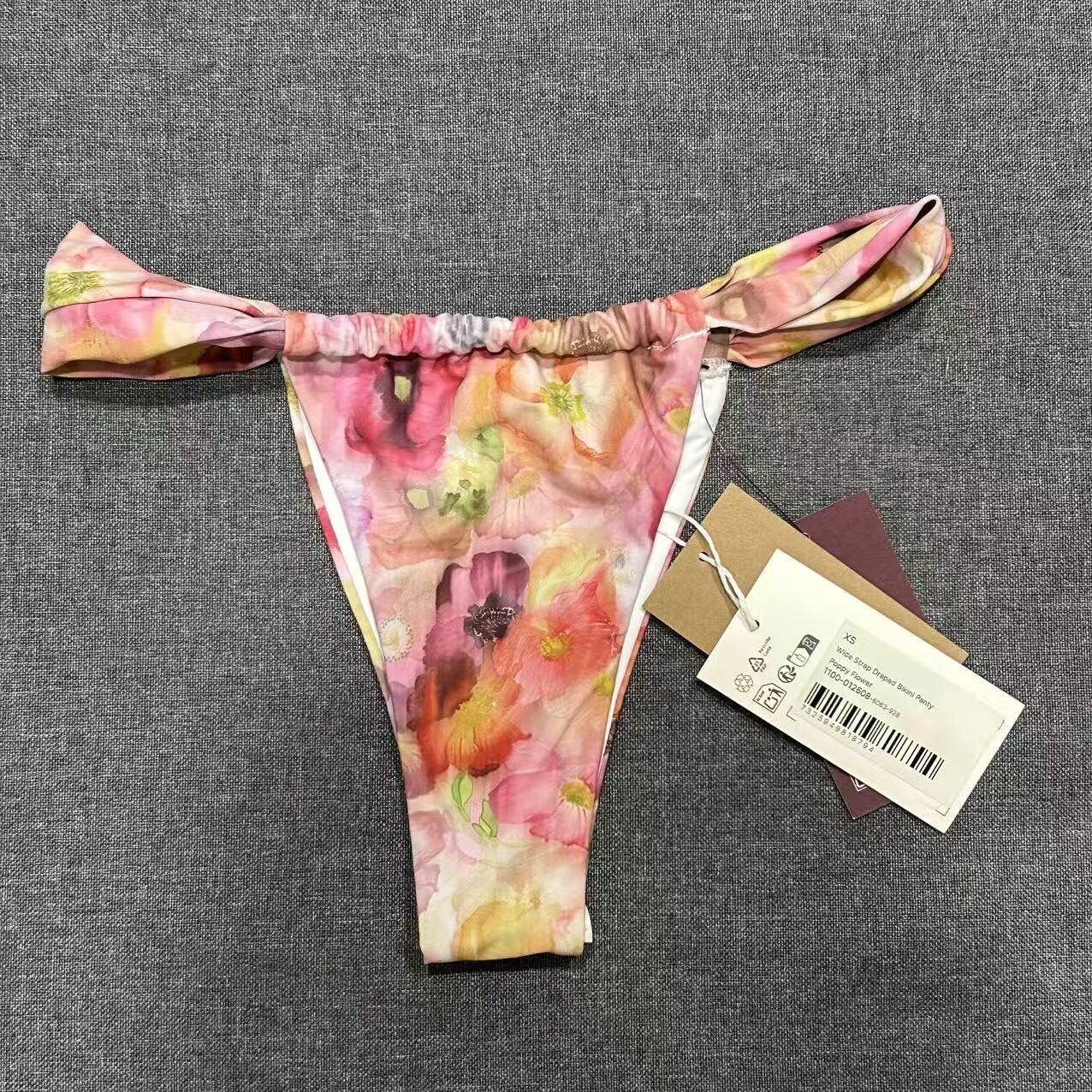 超大牌杂款单裤子！！）出口欧美女士成人性感低腰单件三角游泳裤