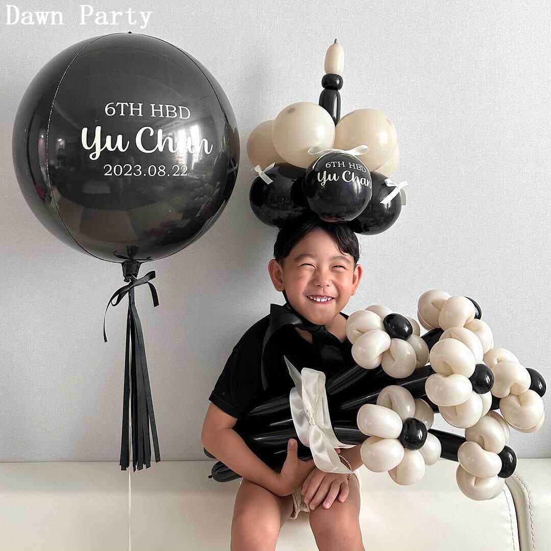 ins气球蛋糕手工diy花束材料包男孩生日布置百天派对装饰拍照道具