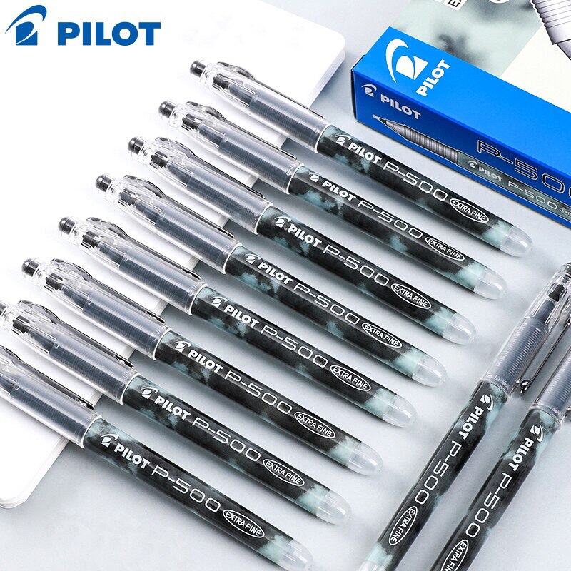 百乐P500中性笔0.5针管考试用笔