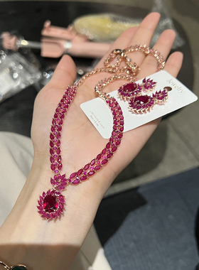 辛欣韩国水晶施华项链女