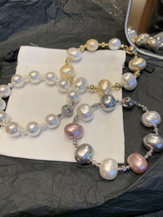 天然珍珠设计师款 韩国进口东大门新款 手链手环饰品女