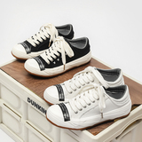 B218-1743-P56低帮休闲帆布鞋男新款2023厚底潮流百搭港风ins设计，男鞋帆布鞋，电商B218