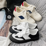 B218-1749-P58拼色小丑鞋新款男士休闲低帮帆布鞋2023，男鞋帆布鞋，电商B218