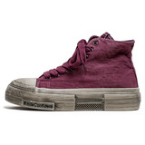 B218-2387-P70男士休闲鞋2024新款小众秋冬季潮流高帮帆布鞋子，男鞋帆布鞋，电商B218