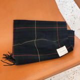 B218-WJ20-P20韩版格纹围巾男女流苏经典格子新款保暖围巾2023冬，围巾，电商B218