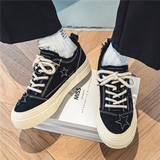 B218-1731-P60个性流苏低帮休闲男士帆布鞋子2023纯色，男鞋帆布鞋，电商B218