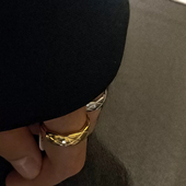 复古菱格戒指女小众设计感轻奢高级感食指时尚 FEEI STUDIO 饰品