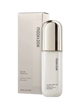 正品日本MOOKLOOK/茉珂时光新肌弹亮美肤乳液125ml