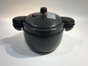 韩国PN枫年高压锅原装进口多功能压力锅煤气燃气灶网红黑珍珠4.4L