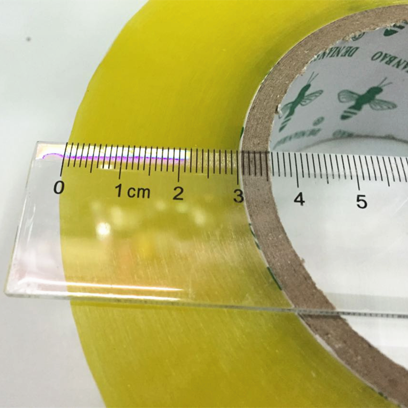 封箱胶42500y透明包装胶带胶条蜜蜂牌快递打包封口大胶纸