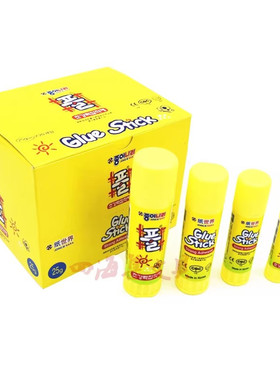 JONG IE NARA纸世界南韩固体胶25克韩国胶棒幼儿园手工粘纸强胶