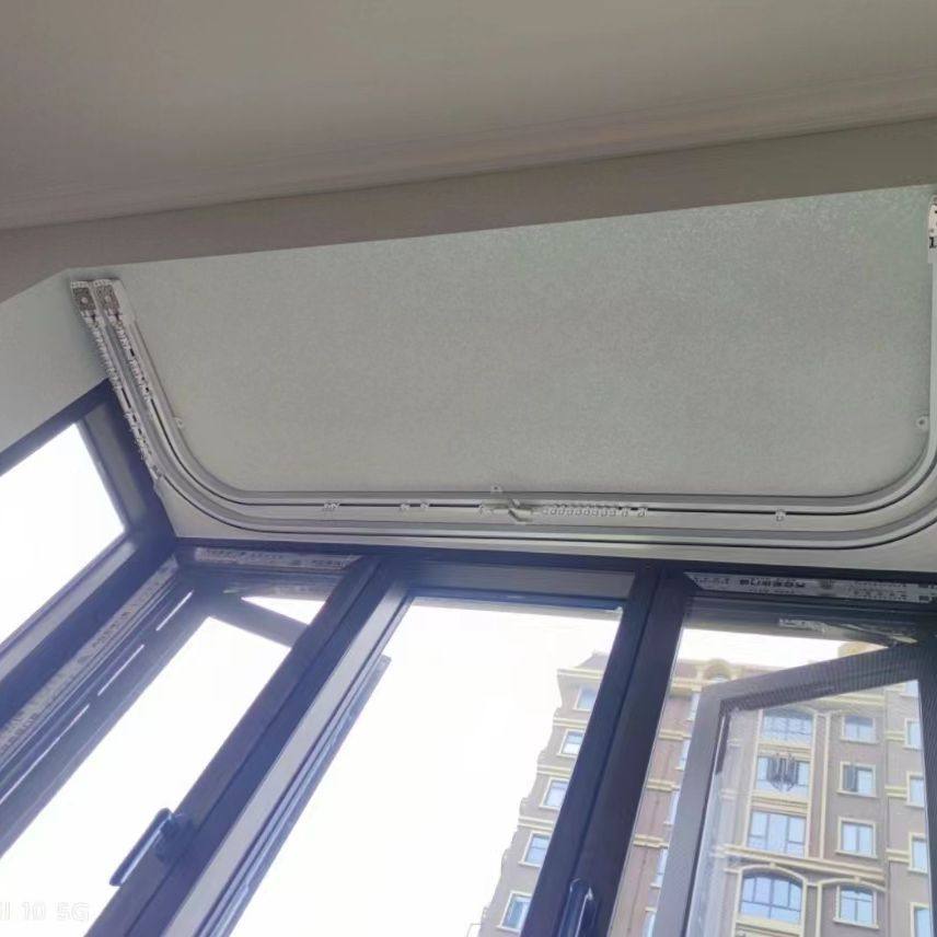 电动窗帘轨道一体折弯90度铝合金智能弯轨加厚L型U型定制直角弯