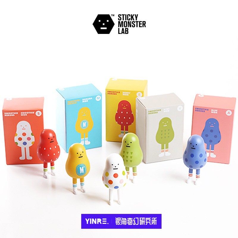 稀有黏黏怪物SML奶昔设计公仔