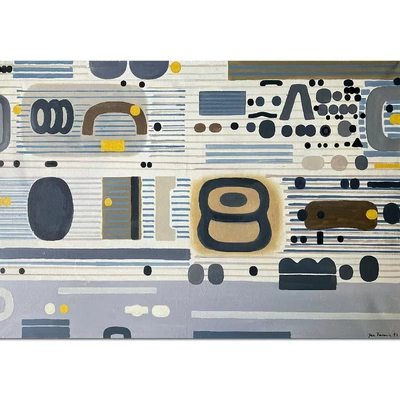 C298【波兰】扬·塔拉辛（Jan Tarasin）抽象绘画、版画电子图库.