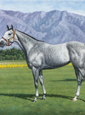 C549【美国】（Richard Stone Reeves）马、赛马主题绘画电子图.