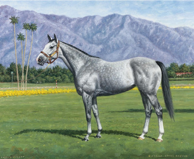 C549【美国】（Richard Stone Reeves）马、赛马主题绘画电子图.