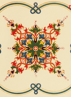 D355 莫塞斯 （Moises, Fr）19世纪装饰纹样图案设计范例网传图库