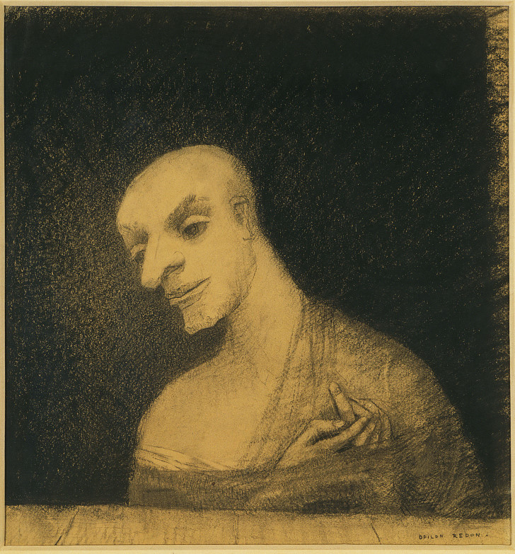 M290【法国】奥迪龙·雷东(Odilon Redon)素描、版画、画稿图库