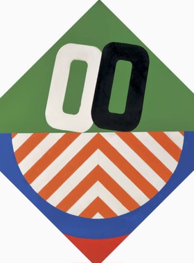 YC135【德国】Winfred Gaul 抽象几何绘画网传电子图库.