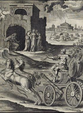 D369【法国】Blaise De Vigenere   欧洲古代哲学著作的版画图库.