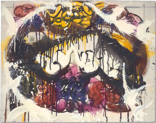 E369【美国】诺曼·布鲁姆(Norman Bluhm)抽象表现主义绘画图库.