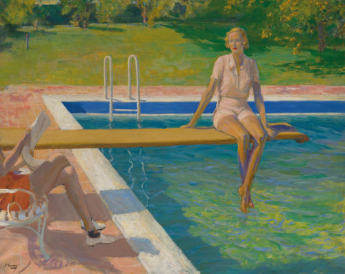 YC442【爱尔兰】约翰·莱弗里（John Lavery）绘画电子图库