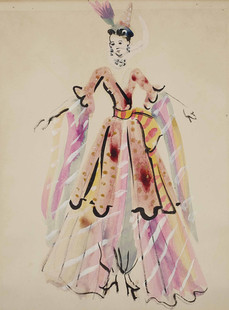 M691【法国】伯拉德（Christian Berard）绘画、画稿网传图库