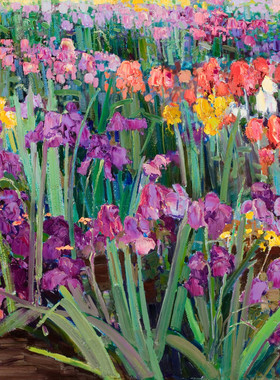 K152【美国】肯特·沃利斯（Kent R Wallis）风景油画电子图库.