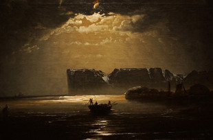 YC413【挪威】佩德·鲍克（Peder Balke）风景油画网传图库素材