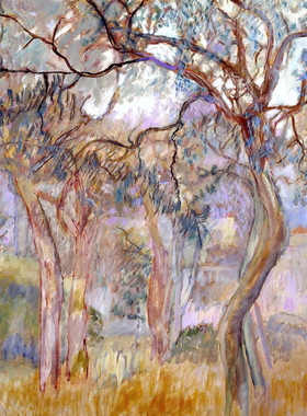 M122【英国】 阿德里安·斯托克（Adrian Stokes）油画网传图库