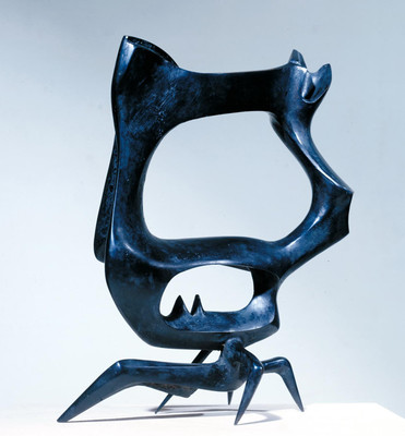 E375【英国】伯纳德·梅多斯（Bernard Meadows）雕塑、绘画图库