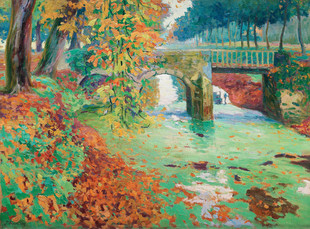 YC602【法国】保罗麦德林（Paul Madeline）风景油画图片电子图库