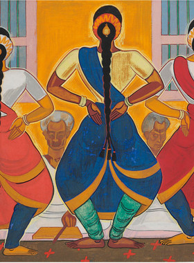 A183【印度】什瓦克斯·查夫达（Shiavax Chavda）绘画网传图库