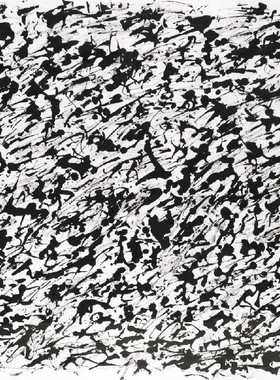 YC454【法国】亨利·米修（Henri Michaux ）抽象绘画图库素材