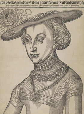 YC697【德国】老、少 卢卡斯·克拉纳赫(lucas cranach 素描版画