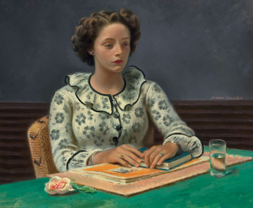 C836【美国】尤金·斯派克（Eugene Speicher）绘画电子图库.