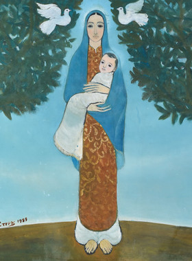 D105【越南】阮忠（Nguyen Trung）油画资源基地网传电子图库