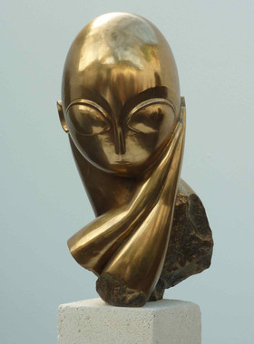 K909【罗马尼亚】布朗库西（Constantin Brancusi）雕塑绘画图库