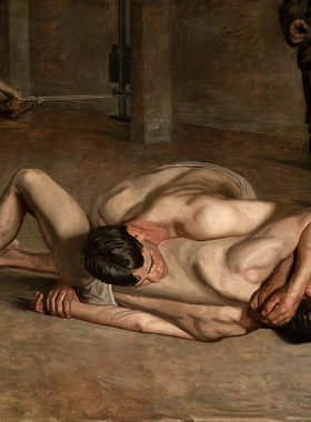 T204【美国】托马斯·伊肯斯（Thomas Eakins）绘画网传电子图库