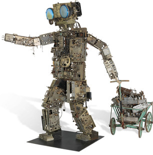 E598【美籍，韩裔】白南准 (Nam June Paik)装置艺术、绘画图库.